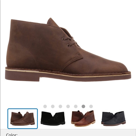 Clarks Bushacre 2 chukka boot in Beeswax - Picture 7 of 8